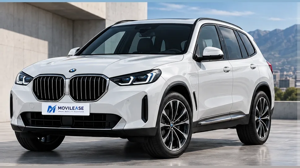 BMW X3 con matrícula MoviLease